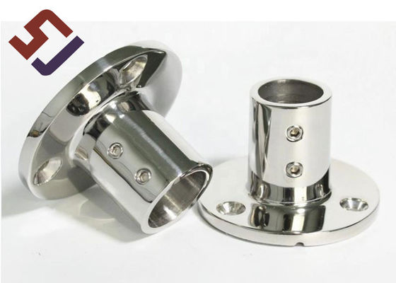 316 Stainless Steel Hardware Boat Hand Rail Fitting Part Stanchion Base