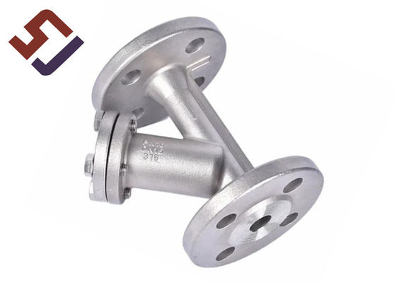 OEM Stainless Steel Flange Investment Casting For Strainer Valve Body