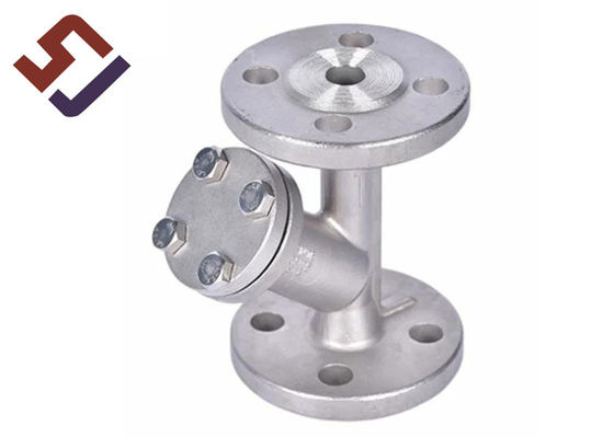 OEM Stainless Steel Flange Investment Casting For Strainer Valve Body