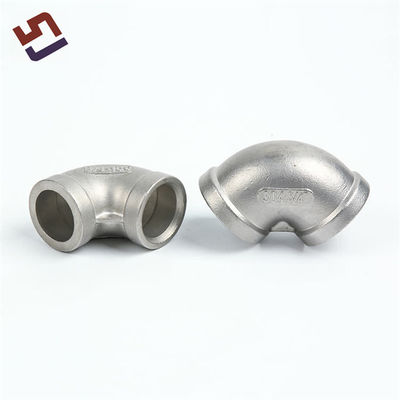 304 Stainless Steel Pipe Fitting Investment Casting Thread Nipple Pipe Fitting