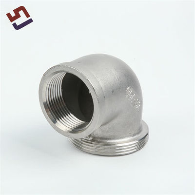 Sample Customization CNC Machining Stainless Steel 90 Degree Elbow Pipe Fittings