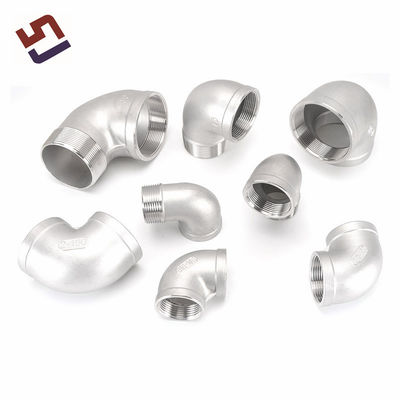 Customized Stainless Steel Thread Casting Pipe Fitting Connector