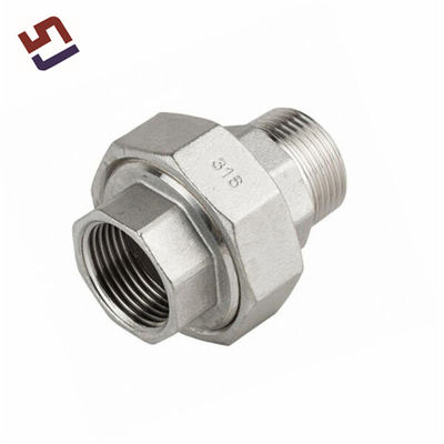 China Factory NPT BSPT Bsp Thread Stainless Steel Customized Pipe Fitting Union