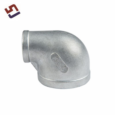 Customized Factory Custom High Precision Stainless Steel 90 Degree Elbow Industrial Pipe Fitting