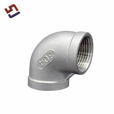 Customized Factory Custom High Precision Stainless Steel 90 Degree Elbow Industrial Pipe Fitting