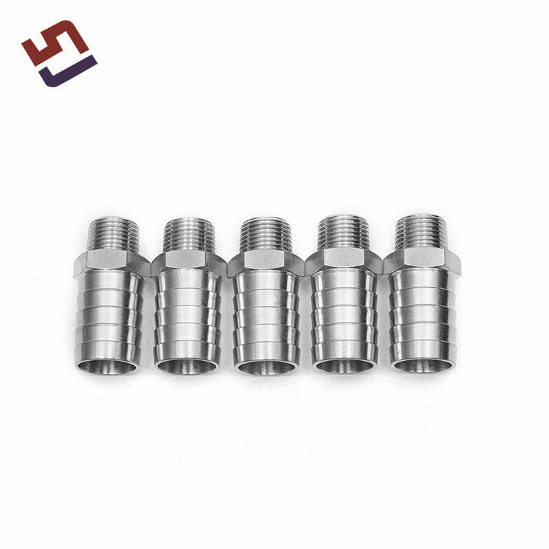 Custom Precision Casting Lost Wax Casting Stainless Steel Joint Double Hose Nipple Pipe Fittings